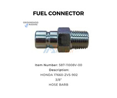 FUEL CONNECTOR // Boat FUEL CONNECTOR // Marine Hardware FUEL CONNECTOR