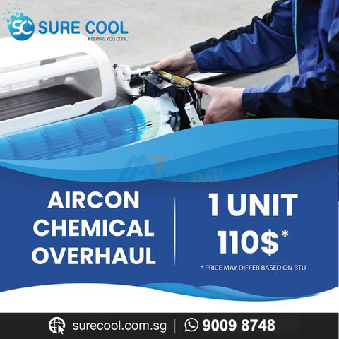 Aircon chemical overhaul price - 1/1