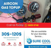 Aircon Gas Top-up Price
