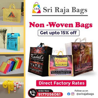 Colorful D-Cut Printed Bags Suppliers  || Sri Raja Bags - 1