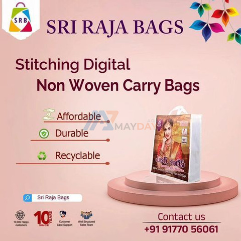 Fashionable Sidepatty Stitching Bags Wholesale || Sri Raja Bags - 1