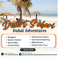 Dubai City Tour - BBQ Dinner With Desert Safari Dubai Adventures / +971 55 553 8395