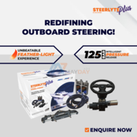 Power-Assisted Boat Steering System | Steerlyte Plus