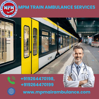 Obtain MPM Train Ambulance Services in Dibrugarh with Finest Medical System